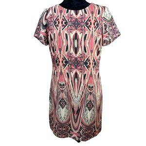 Lavender Brown McQueen Shift‎ Dress in Pink Multi Size M